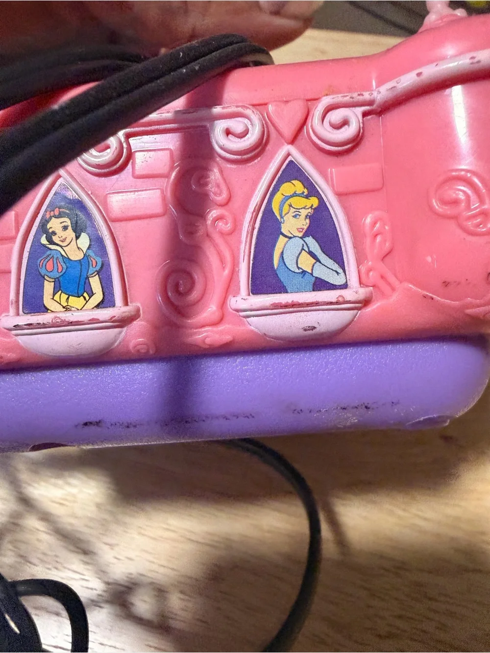 Pink Video Game Console - Pink Handheld/TV Adapter